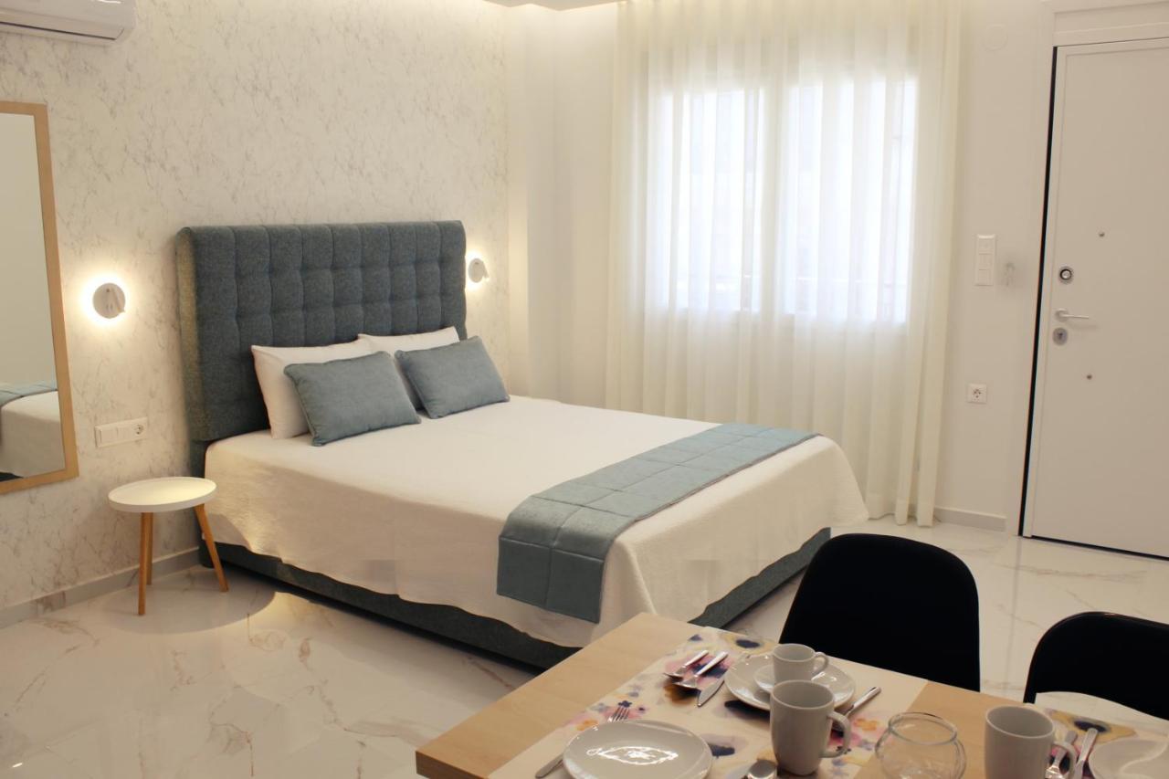 Saan Luxury Living Apartment Nea Kallikrateia ภายนอก รูปภาพ
