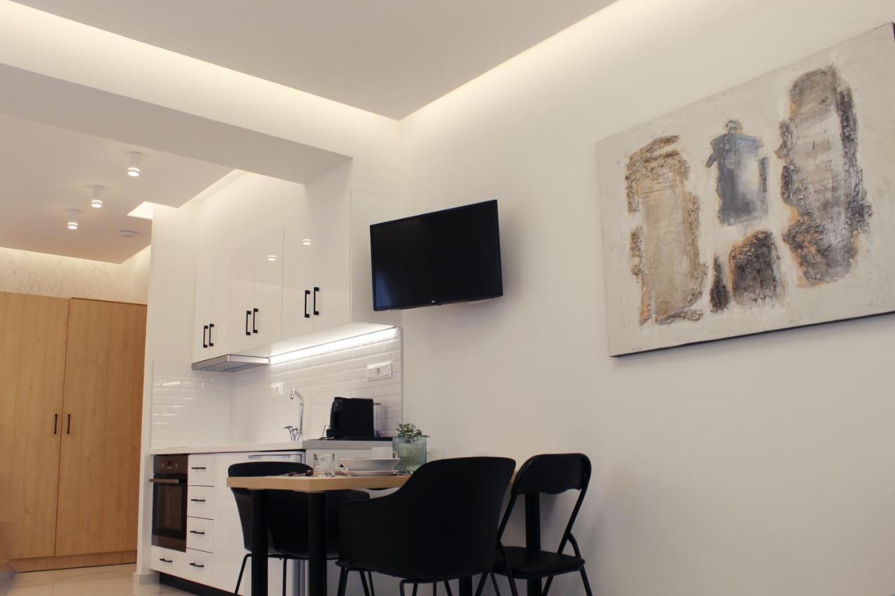 Saan Luxury Living Apartment Nea Kallikrateia ภายนอก รูปภาพ