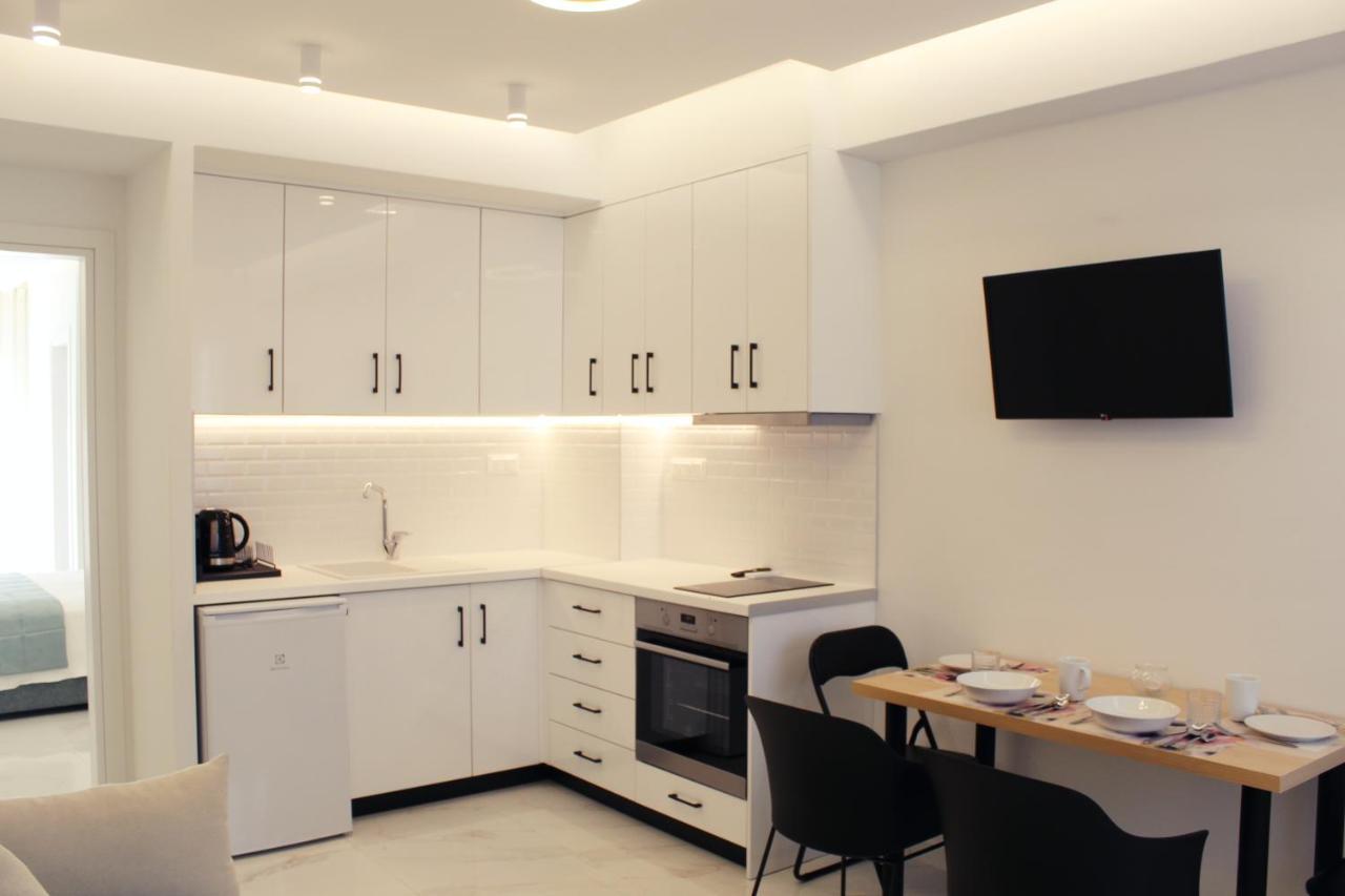 Saan Luxury Living Apartment Nea Kallikrateia ภายนอก รูปภาพ