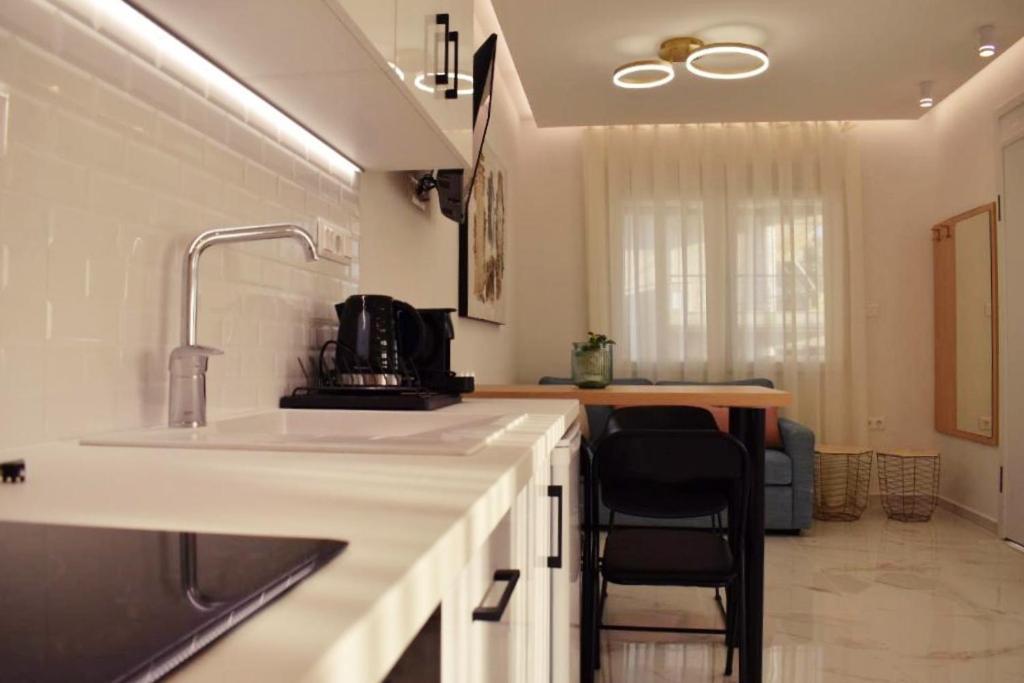 Saan Luxury Living Apartment Nea Kallikrateia ภายนอก รูปภาพ